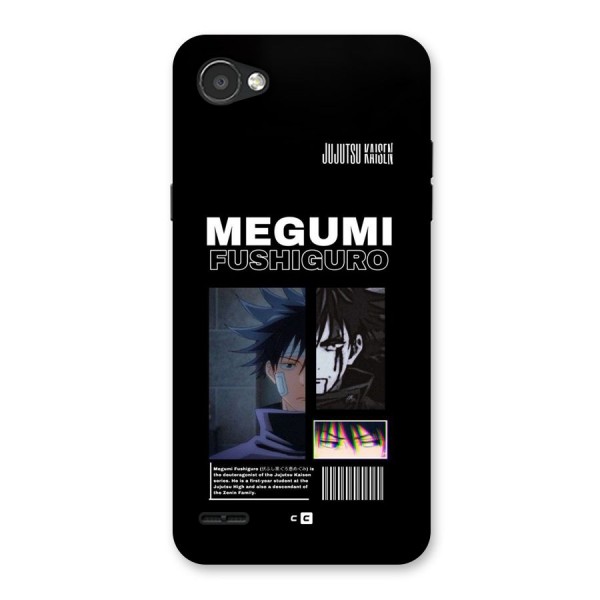 Megumi Fushiguro Back Case for LG Q6