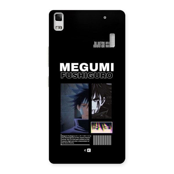 Megumi Fushiguro Back Case for Lenovo K3 Note