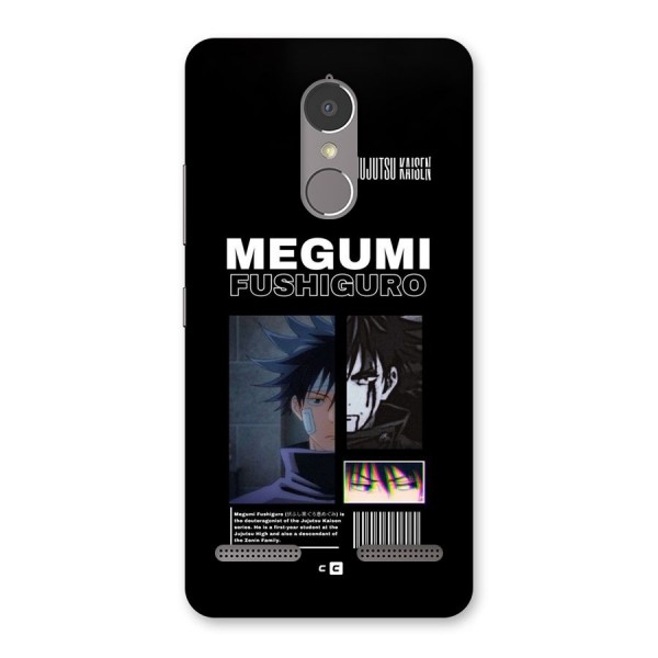 Megumi Fushiguro Back Case for Lenovo K6