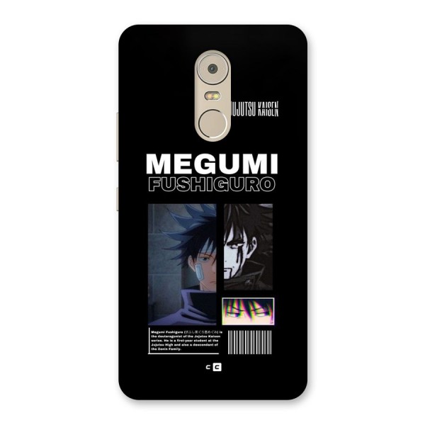 Megumi Fushiguro Back Case for Lenovo K6 Note