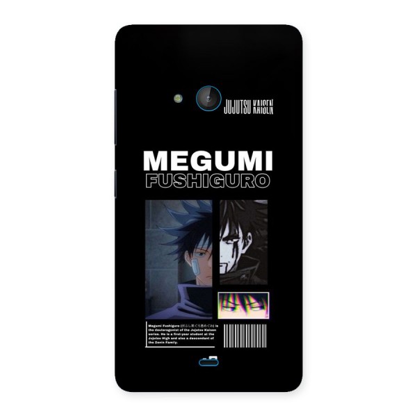 Megumi Fushiguro Back Case for Lumia 540