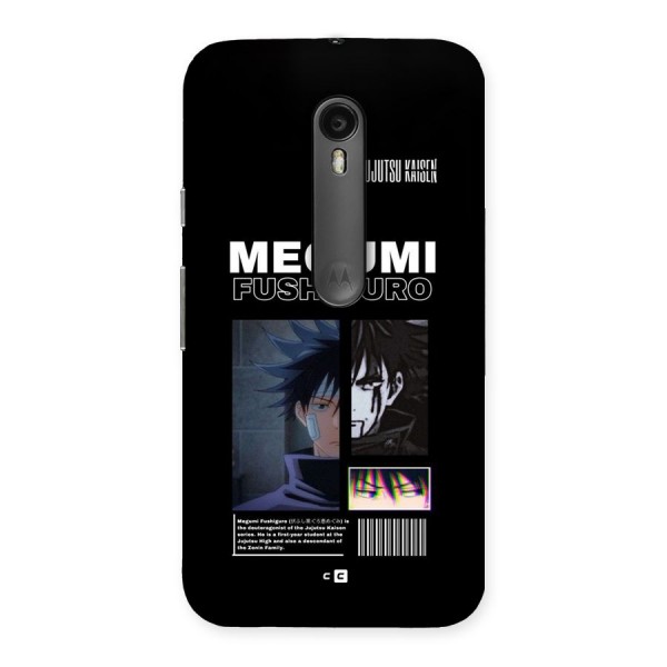 Megumi Fushiguro Back Case for Moto G3