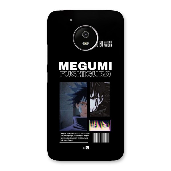 Megumi Fushiguro Back Case for Moto G5