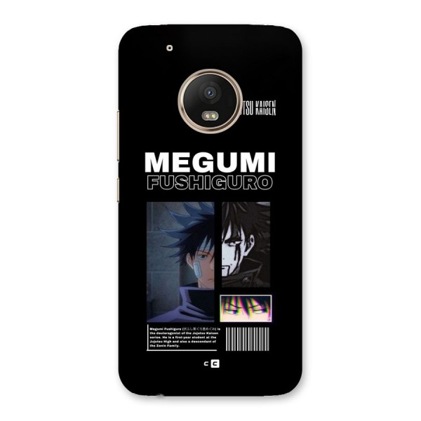 Megumi Fushiguro Back Case for Moto G5 Plus