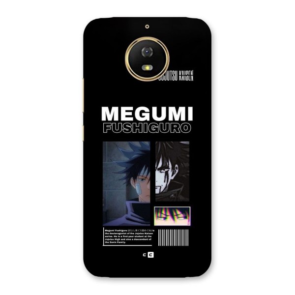 Megumi Fushiguro Back Case for Moto G5s