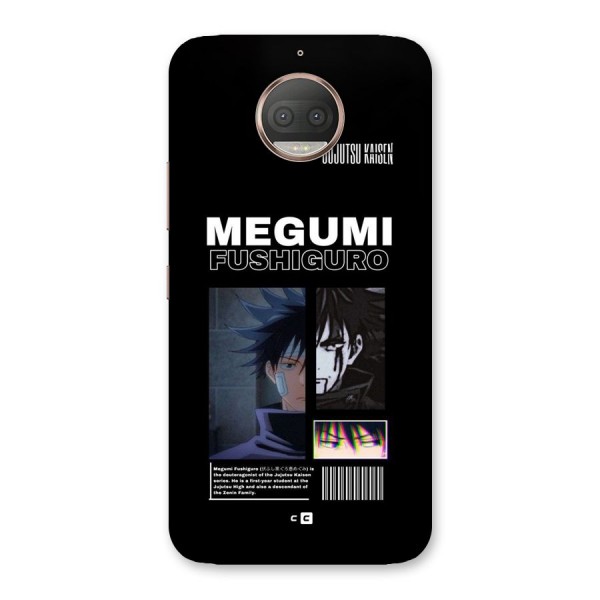 Megumi Fushiguro Back Case for Moto G5s Plus