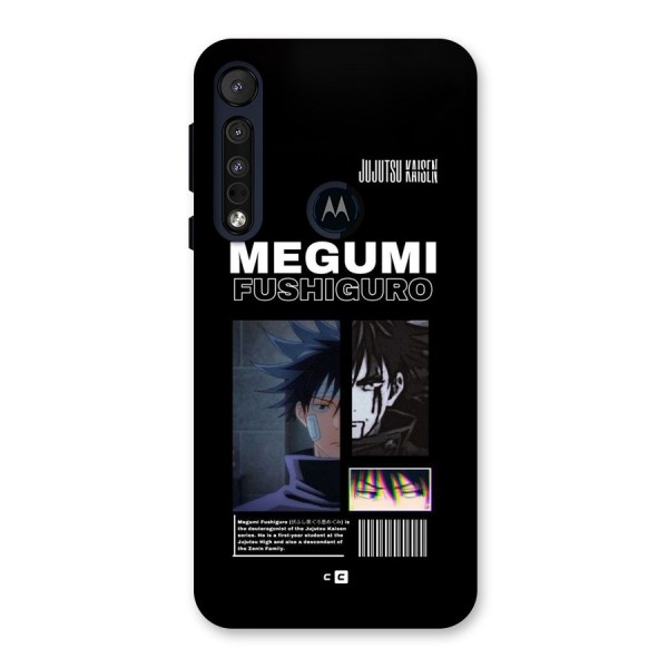 Megumi Fushiguro Back Case for Motorola One Macro