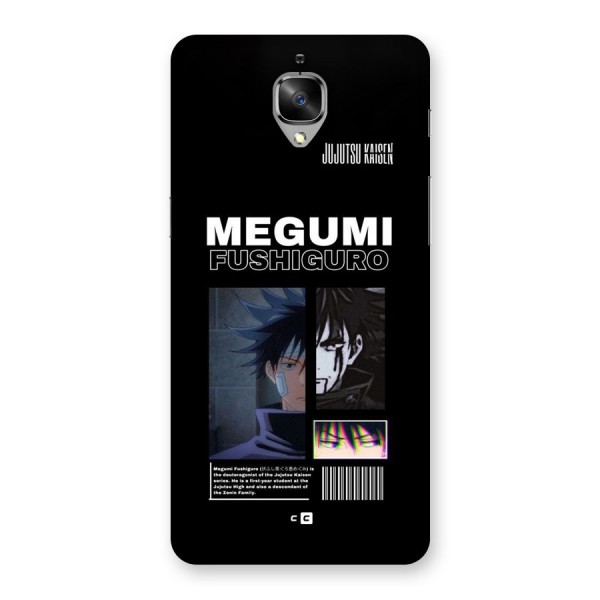 Megumi Fushiguro Back Case for OnePlus 3T