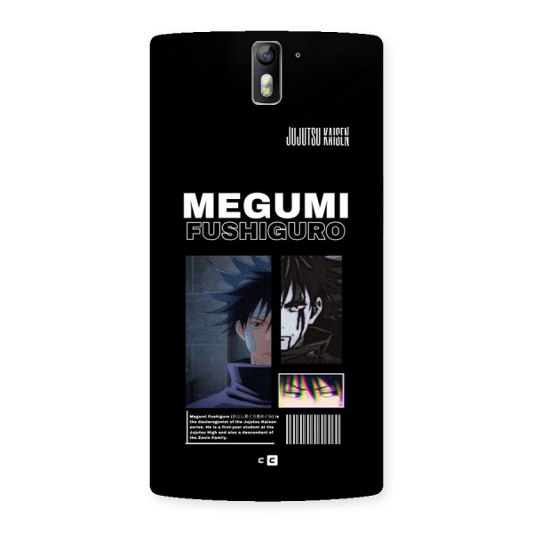 Megumi Fushiguro Back Case for OnePlus One