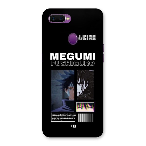 Megumi Fushiguro Back Case for Oppo F9