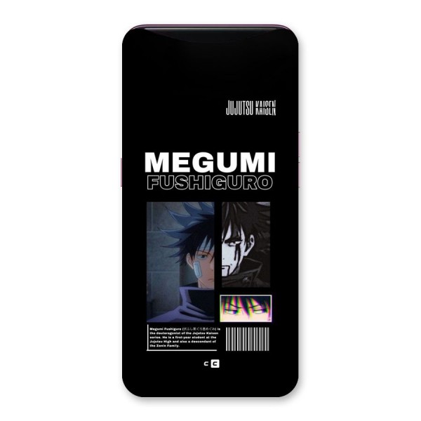 Megumi Fushiguro Back Case for Oppo Find X