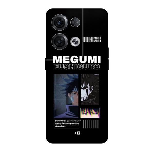 Megumi Fushiguro Back Case for Oppo Reno8 Pro 5G