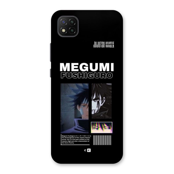 Megumi Fushiguro Back Case for Poco C3