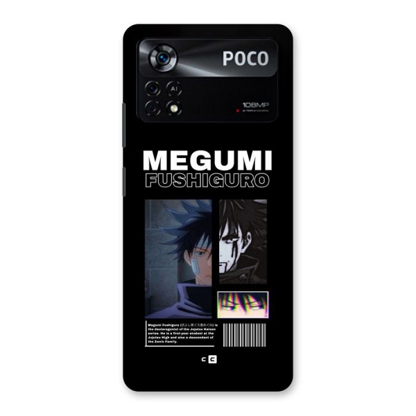 Megumi Fushiguro Back Case for Poco X4 Pro 5G