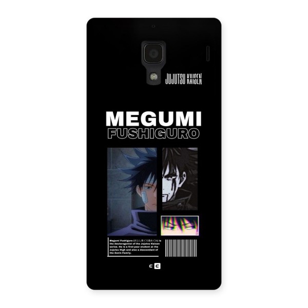 Megumi Fushiguro Back Case for Redmi 1s