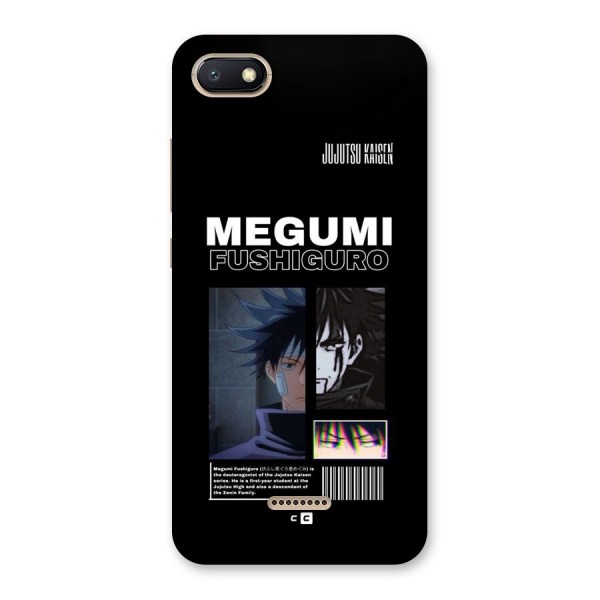 Megumi Fushiguro Back Case for Redmi 6A