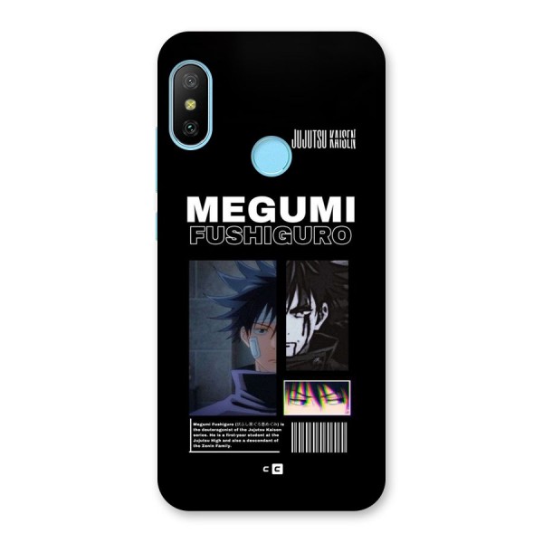 Megumi Fushiguro Back Case for Redmi 6 Pro