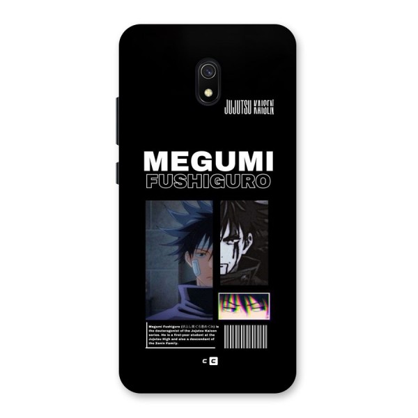 Megumi Fushiguro Back Case for Redmi 8A