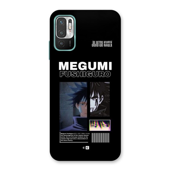 Megumi Fushiguro Back Case for Redmi Note 10T 5G
