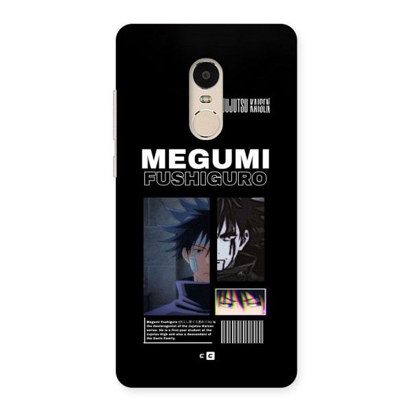 Megumi Fushiguro Back Case for Redmi Note 4