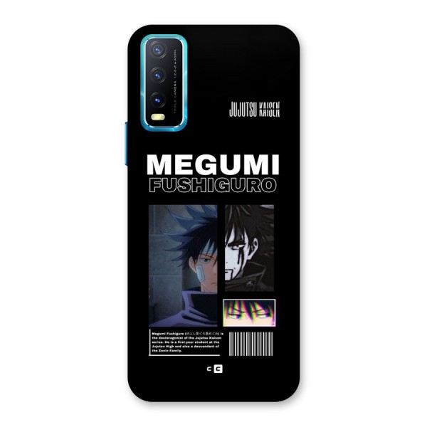 Megumi Fushiguro Back Case for Vivo Y12s