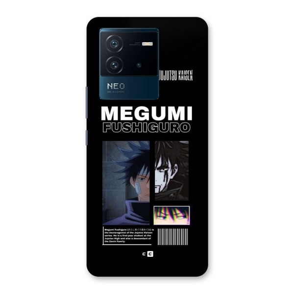 Megumi Fushiguro Back Case for Vivo iQOO Neo 6 5G