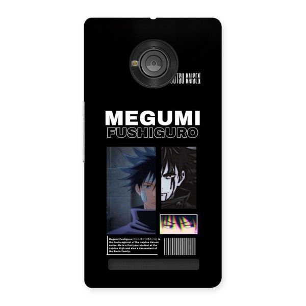 Megumi Fushiguro Back Case for Yuphoria