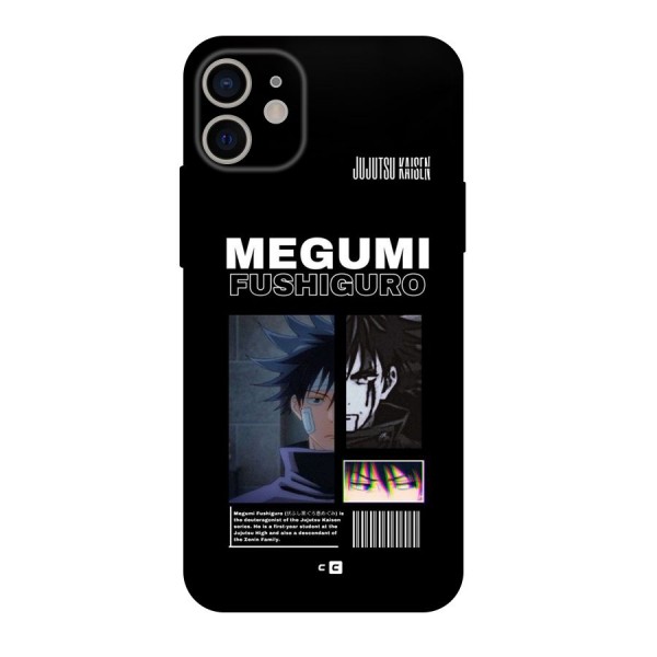 Megumi Fushiguro Back Case for iPhone 11