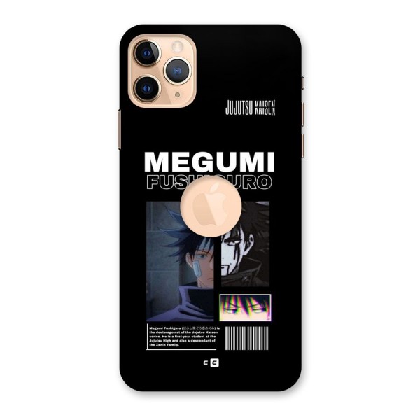 Megumi Fushiguro Back Case for iPhone 11 Pro Max Logo Cut