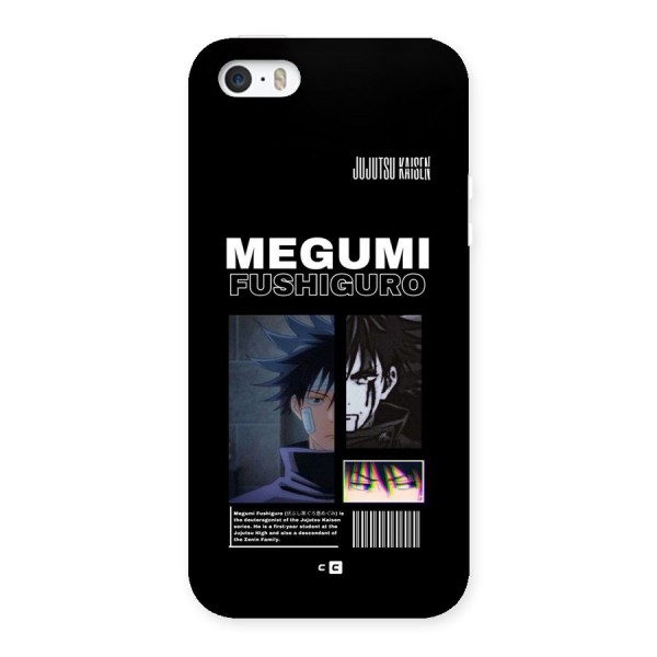 Megumi Fushiguro Back Case for iPhone 5 5s