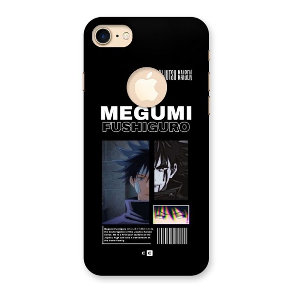 Megumi Fushiguro Back Case for iPhone 7 Logo Cut