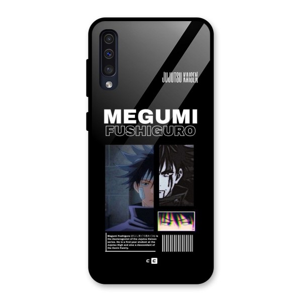 Megumi Fushiguro Glass Back Case for Galaxy A50
