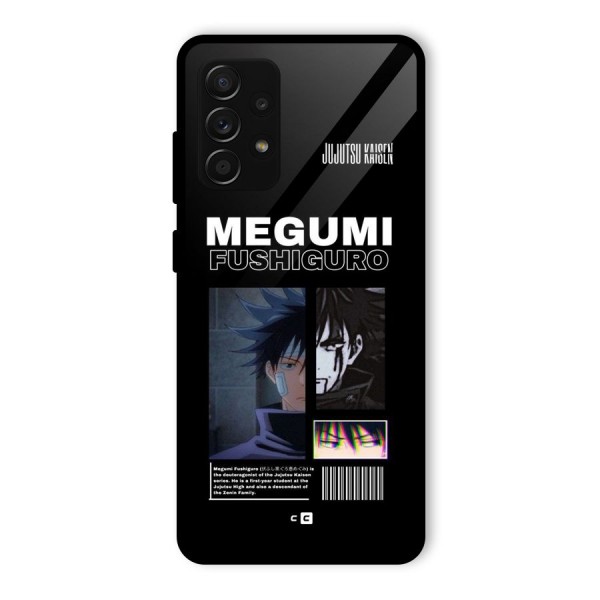 Megumi Fushiguro Glass Back Case for Galaxy A53 5G