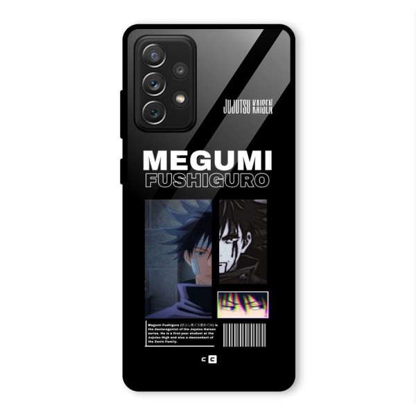 Megumi Fushiguro Glass Back Case for Galaxy A72