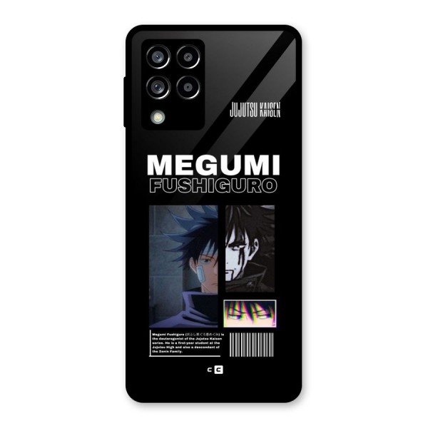 Megumi Fushiguro Glass Back Case for Galaxy M53 5G