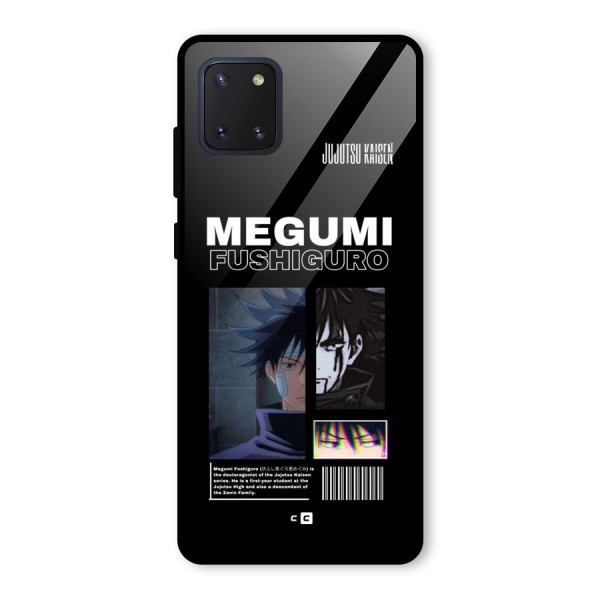 Megumi Fushiguro Glass Back Case for Galaxy Note 10 Lite