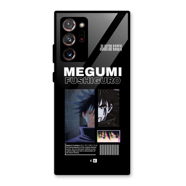Megumi Fushiguro Glass Back Case for Galaxy Note 20 Ultra 5G