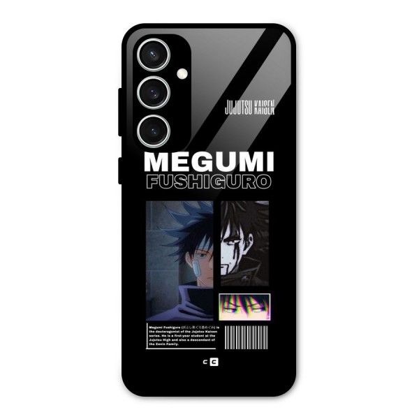 Megumi Fushiguro Glass Back Case for Galaxy S23 FE