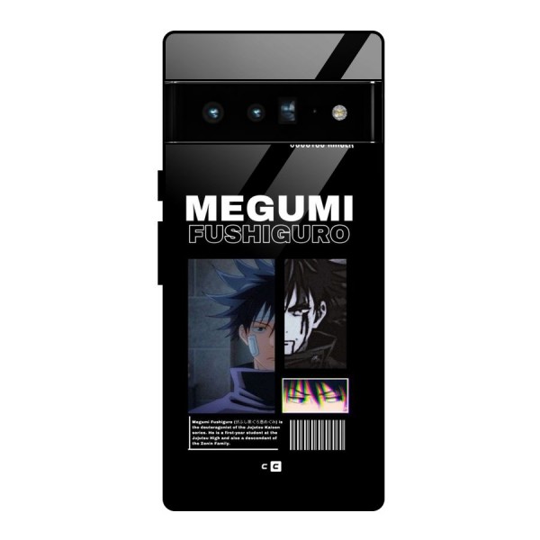 Megumi Fushiguro Glass Back Case for Google Pixel 6 Pro