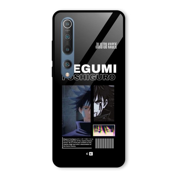 Megumi Fushiguro Glass Back Case for Mi 10