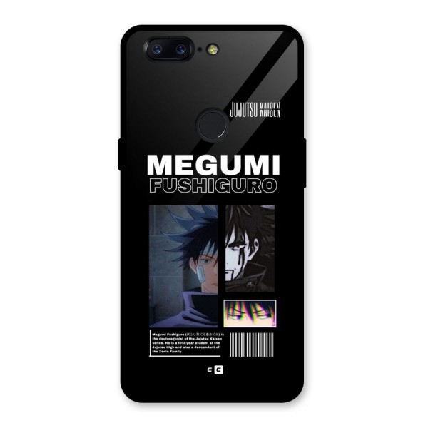 Megumi Fushiguro Glass Back Case for OnePlus 5T