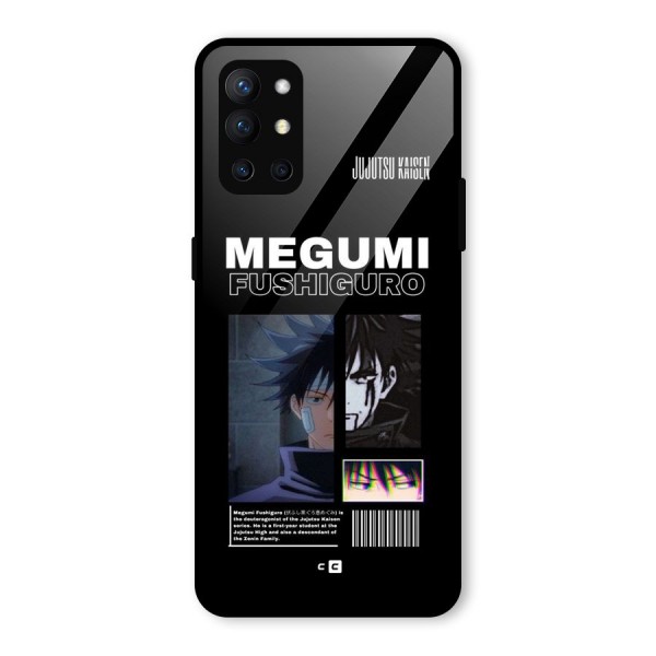 Megumi Fushiguro Glass Back Case for OnePlus 9R