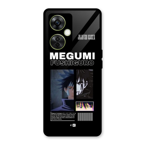 Megumi Fushiguro Glass Back Case for OnePlus Nord CE 3 Lite