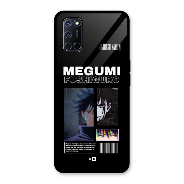 Megumi Fushiguro Glass Back Case for Oppo A52