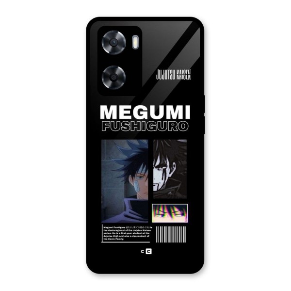 Megumi Fushiguro Glass Back Case for Oppo A57 2022