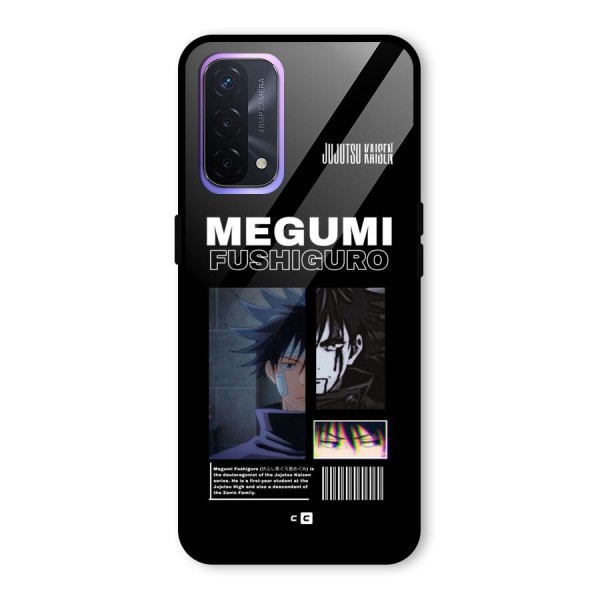 Megumi Fushiguro Glass Back Case for Oppo A74 5G