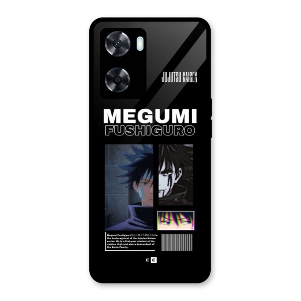 Megumi Fushiguro Glass Back Case for Oppo A77