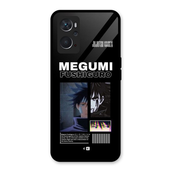 Megumi Fushiguro Glass Back Case for Oppo K10 4G