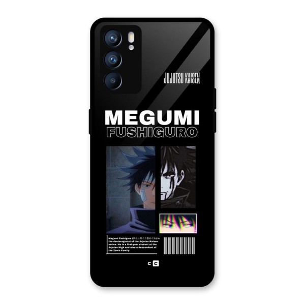 Megumi Fushiguro Glass Back Case for Oppo Reno6 5G
