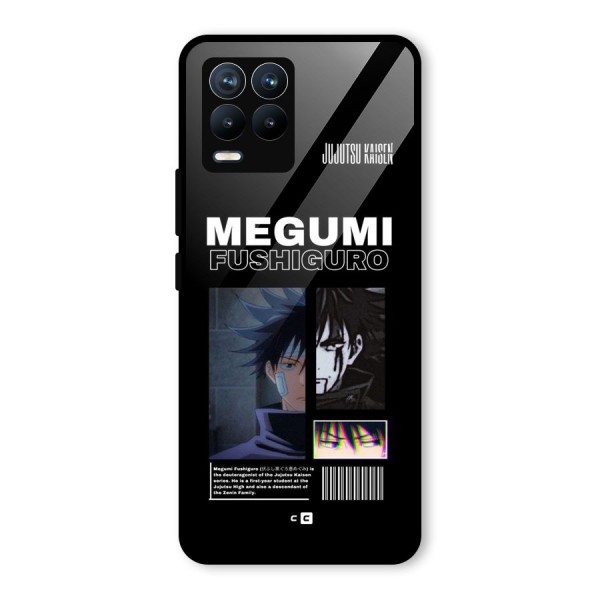Megumi Fushiguro Glass Back Case for Realme 8